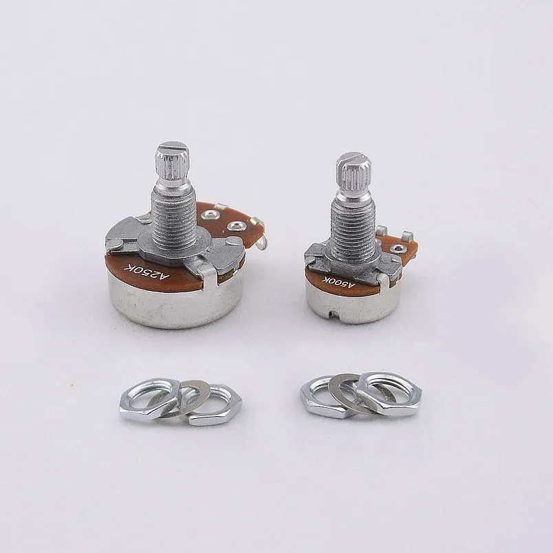 Alpha Potentiometer(POT) For Electric Guitar/Bass A250K/B250K/A500K/B500K Made in Korea