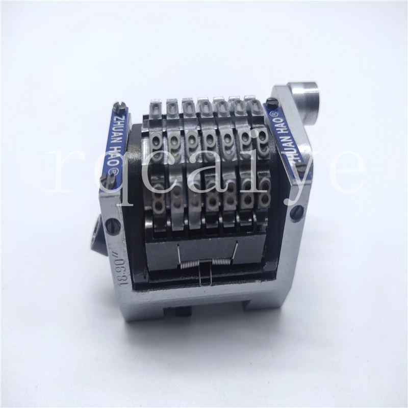 

High Quality Hamada Numbering Machine 7 Digits Horizontal Counterclockwise Jump 0.9.8.7...