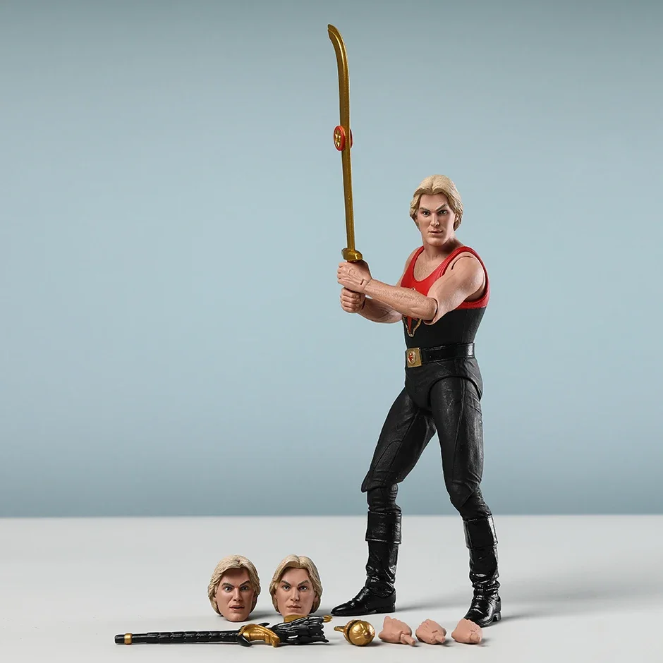 Экшн-фигурка NECA Flash Gordon из фильма Ultimate Flash Gordon Ming, беспощадная вултановая Коллекционная экшн-фигурка в масштабе 7 дюймов