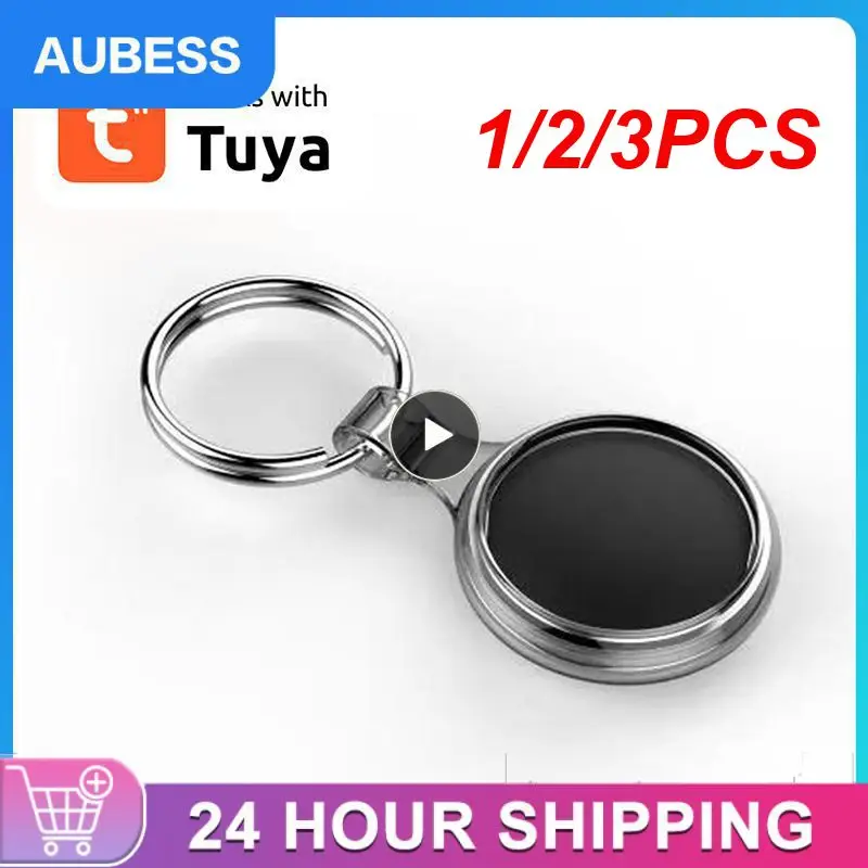 

1/2/3PCS Tuya/Smart Life APP Smart Tags Key Anti-lost Device Pet Anti-lost Location Tracker Smart bluetooth-compatible Tracker