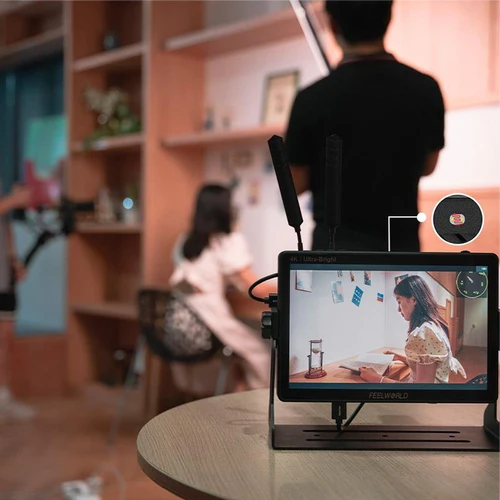 FEELWORLD LUT11S 울트라 브라이트 IPS 터치 스크린 3DLUT 3G-SDI HDMI DSLR 카메라 필드 모니터, F970 외장, 10.1 인치, 2000nit 6