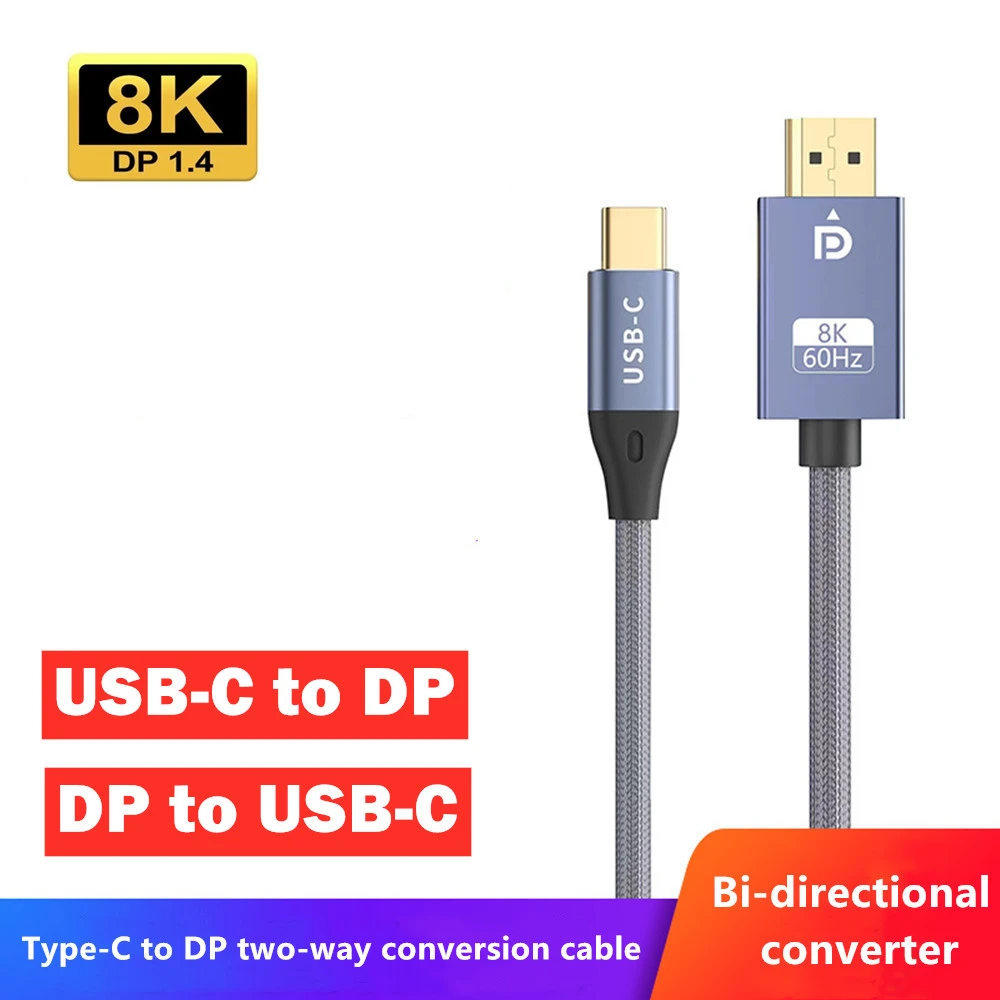 Thunderbolt Displayport Cable Usb Type C Displayport Cable Bi
