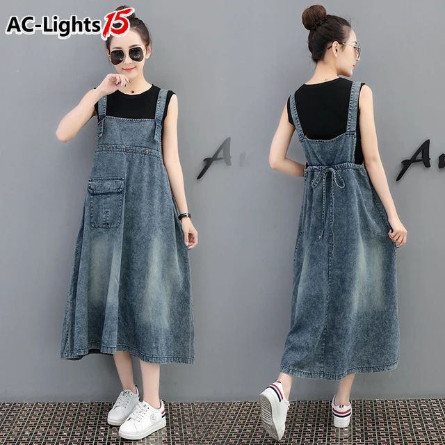 2023 Summer Women's Dresses Korean Chic and Elegant Fancy Women Denim Dress  Vintage Luxury Loose Plus Size Short Dresses - AliExpress