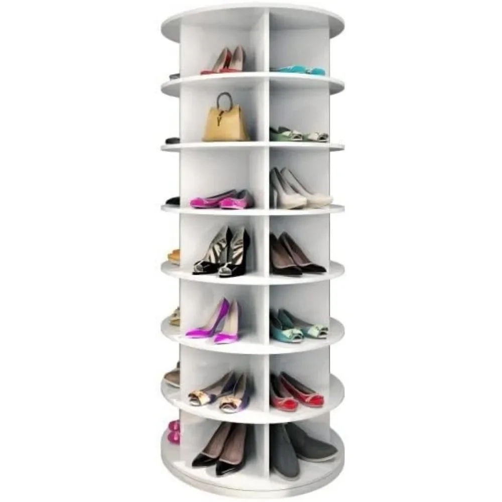 

Rotating Shoe Rack Tower Shoe Organizer Living Room Furniture