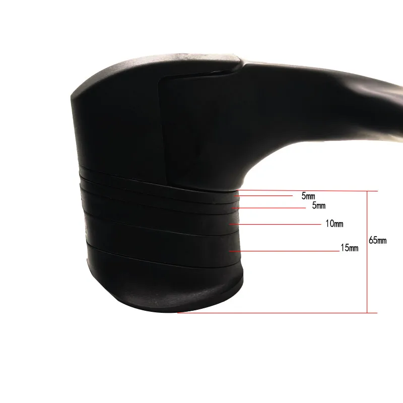 T1000 EDA Carbon handlebar 380-440mm Internal Wiring Integrated Handlebar 28.6mm with Bike spacer road bike frame parts