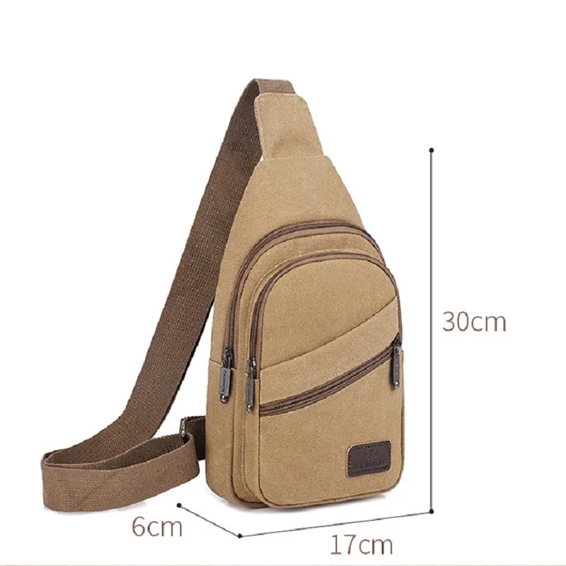 Xierya men Canvas Crossbody Bag Wear-resistant Outdoor Fashion Sports Bags for Man Black Male Casual Shoulder Bag Travel Satchel 3