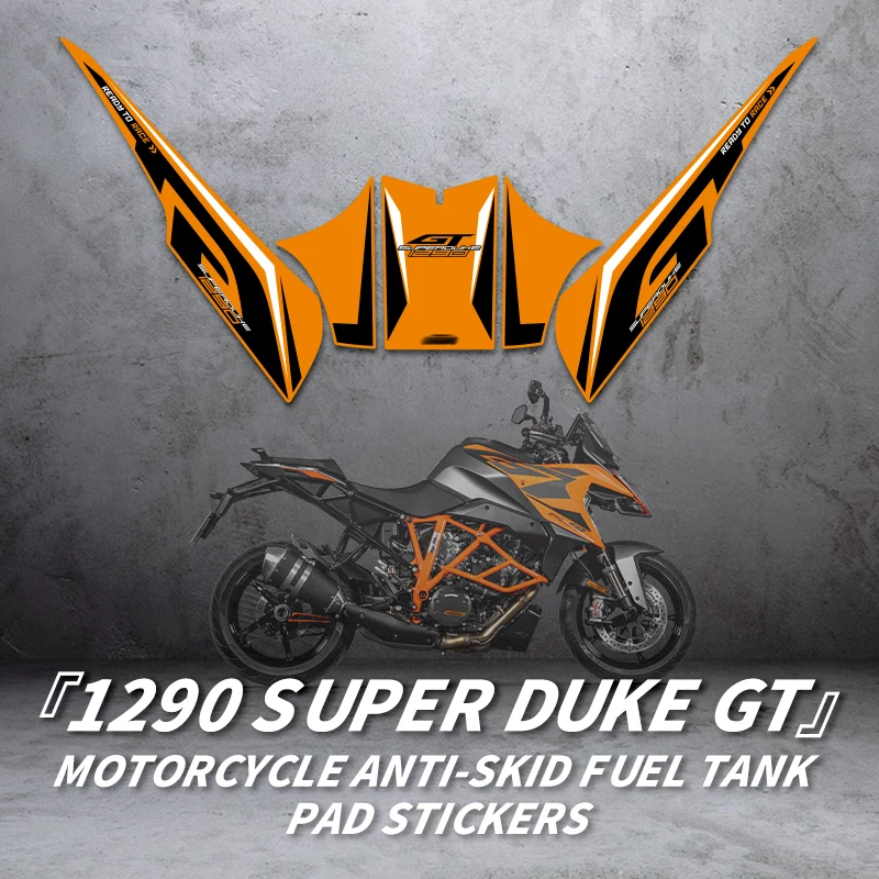 For KTM 1290 Super Duke GT Bike Decoration Decals Kits Of Motorcycle Accessories Fuel Tank Scratch Protection Stickers Kits