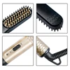 Professional Mini Ceramic Brush Hair Straightener Beard Straightening Comb Beard Hair Brush Men Hair Straightener Comb 5