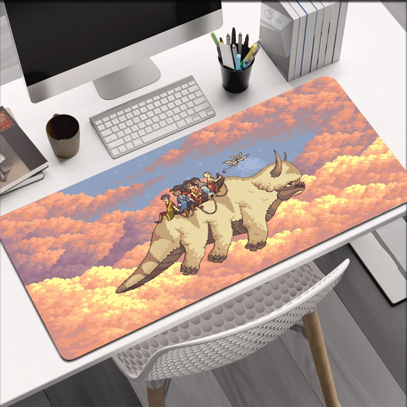Avatar o Último Airbender Mouse Pad pc Gaming Acessórios Tapete Teclado Kawaii Mat Laptop Tapete Mousepad Xxl