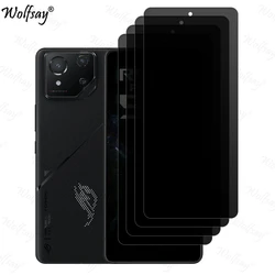 Premium Anti - Spy Tempered Glass Privacy Screen Protector - Asus ROG Phone 9 FE (4 Front Glass)