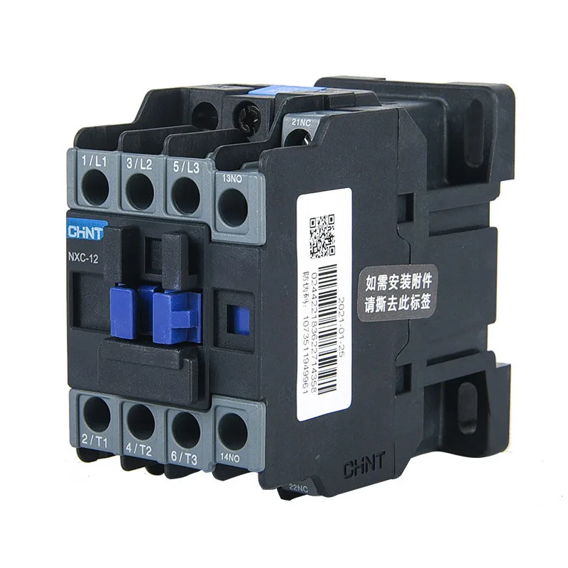 오리지널 CHINT NXC-09 NXC-12 NXC-18 NXC-25 NXC-32 LC1 NXC 콘택터 마그네틱 AC 콘택터 AC24V 36V 110V 220V 380V