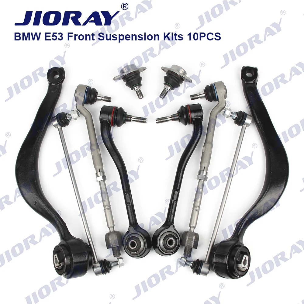 

JIORAY Control Arm Ball Joint Stabilizer Link Tie Rod End Assembly Kits For BMW X5 Series E53 3.0d 3.0i 4.4i 4.6is 4.8is