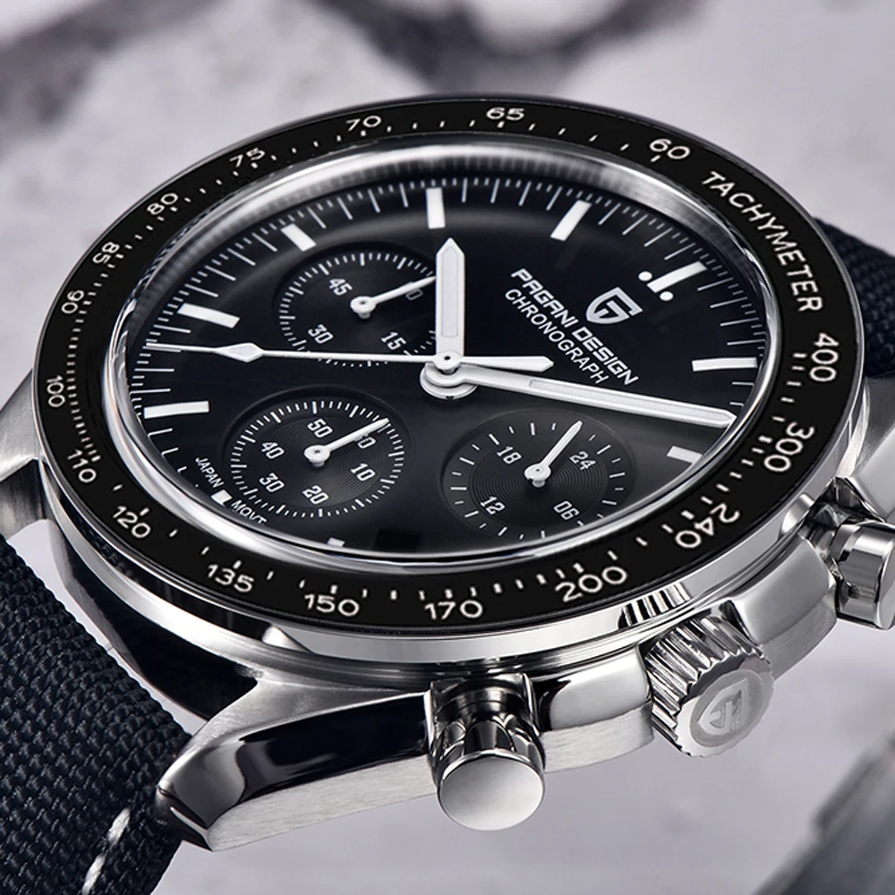 PAGANI DESIGN Moon Watch 40MM Dial Analog Chronograph