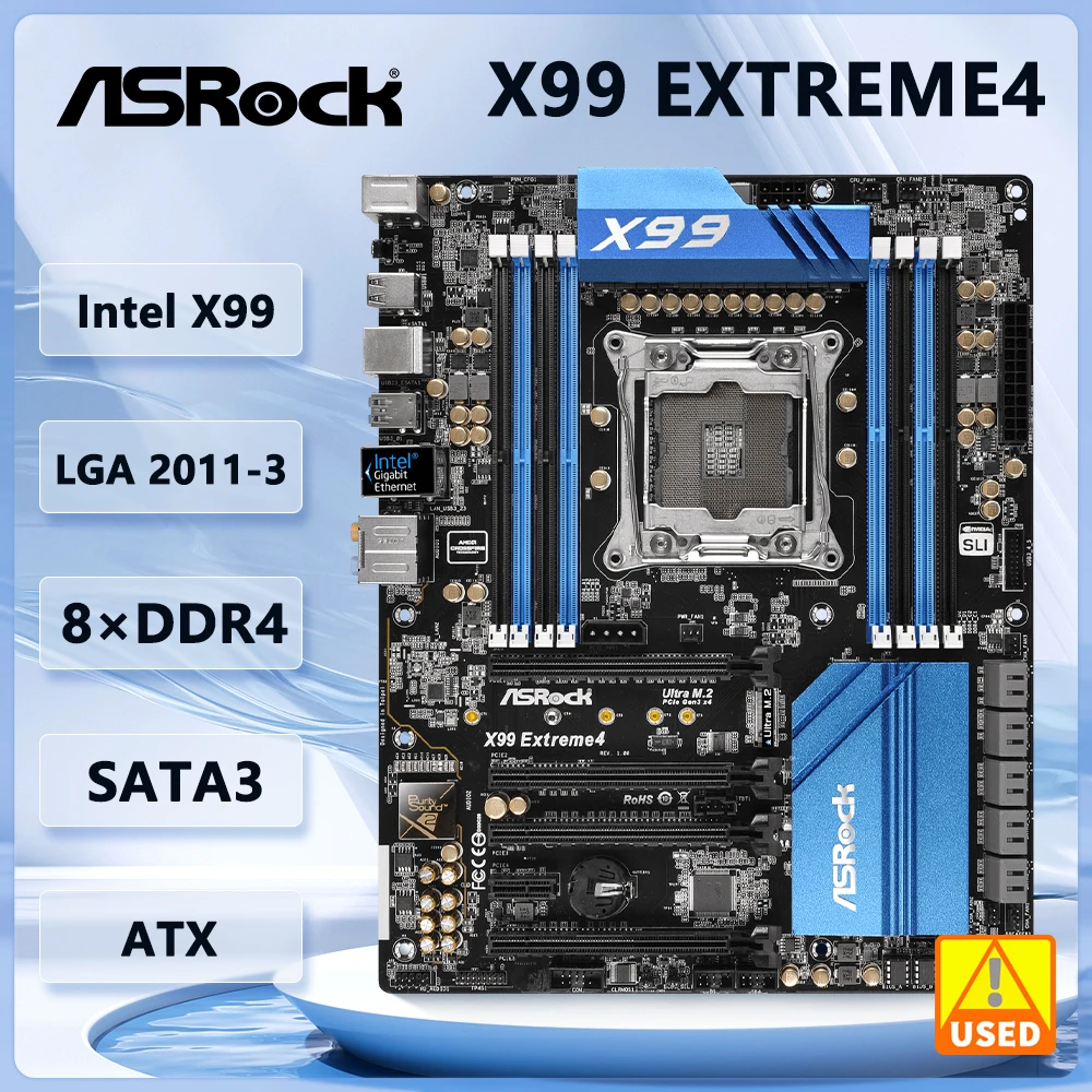 中古PCパーツ] X99 Extreme4 ASRock X99 Extreme4 動作未確認