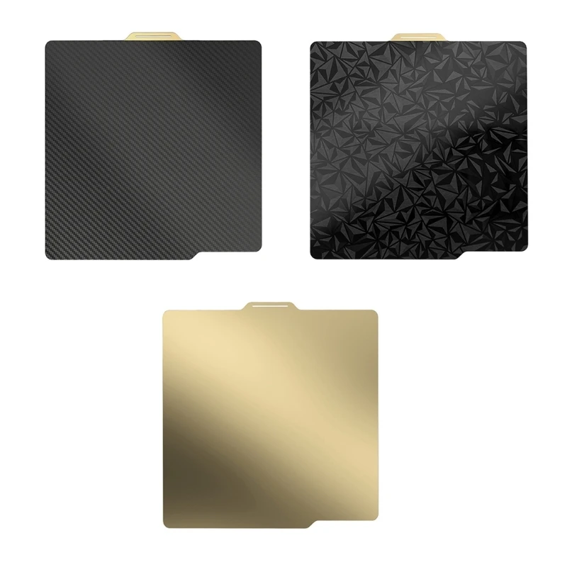 

256x256mm Двухсторонняя пластина из пружинной стали PEO PEI PET Гибкая текстурированная пластина