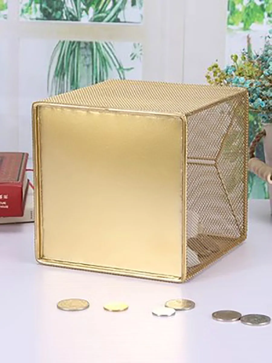 Transparent Money Tank for Adult and Children, 365 Day Money Saving Table, Can't Open Money Box, Change Money