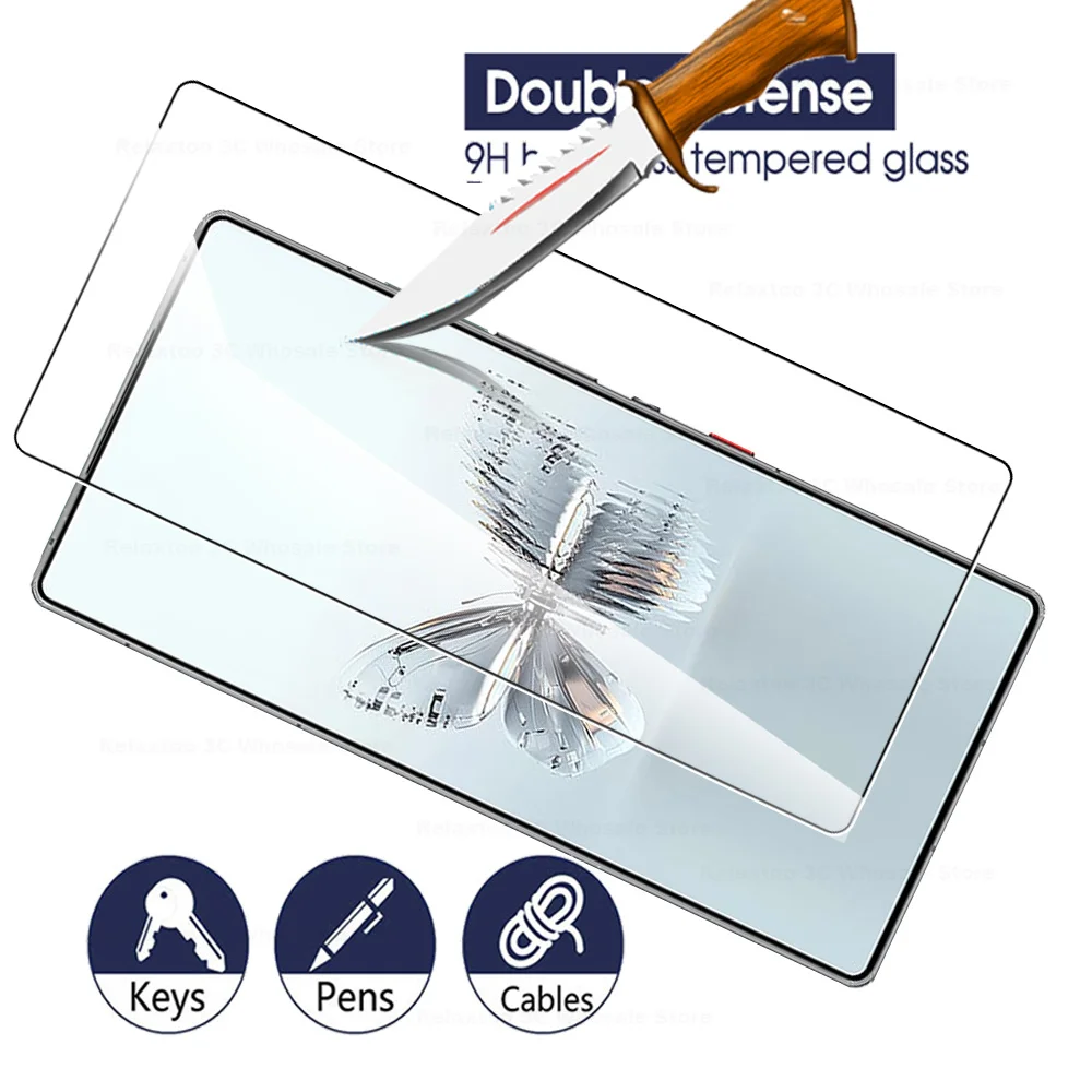5PCS RedMagic Premium Tempered Glass Screen Protector and Case Combo