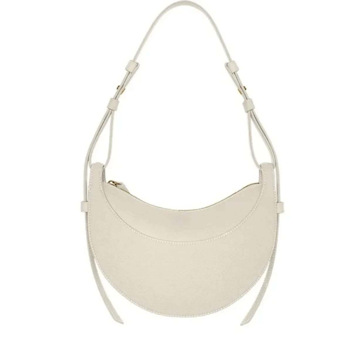 2025 new Hand Bags Women's  Genuine Leather Underarm Bag Adjustable Strap Shoulder Bag Saddle Bag 3