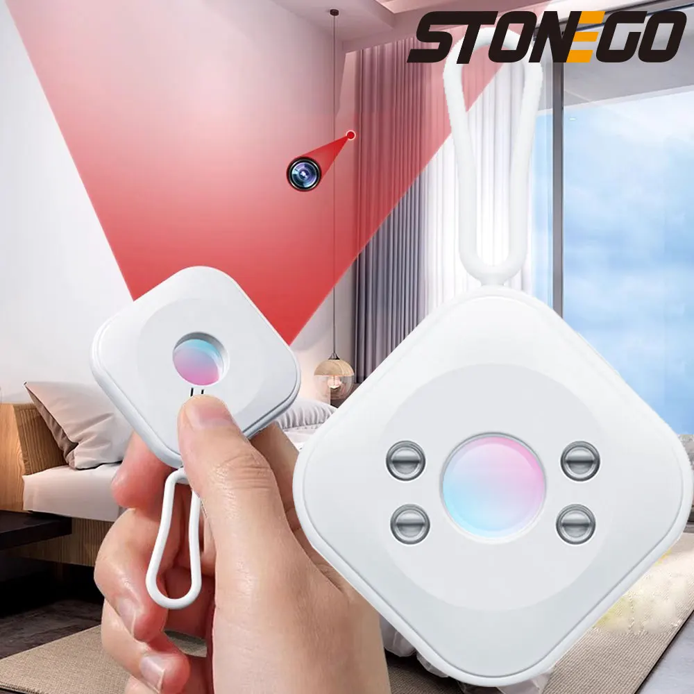 Camera Detector Portable Hotel Anti-Snooping Anti-Peep Shooting Surveillance Red Light Scanning Camera Detector infrared camera detector hidden camera detector camera detector