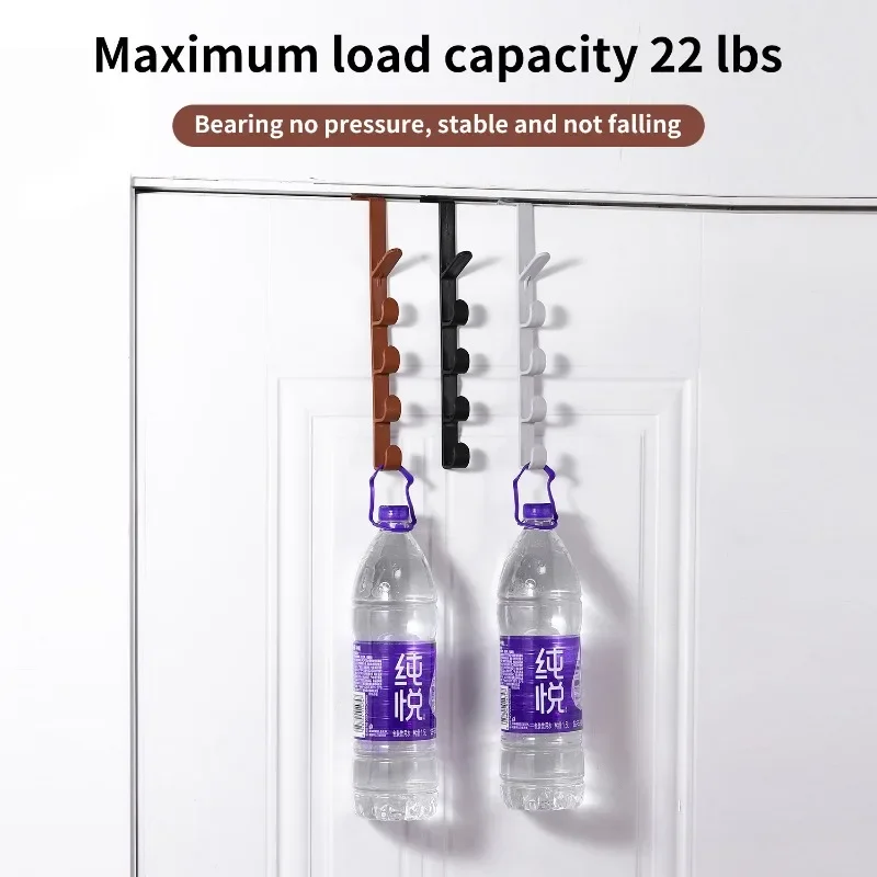 Storage Hook Door Hook Bedroom Door Hanger Clothes Hanging Rack Over The Plastic Home Storage Organization Hooks Purse Holder For Bags