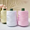 Luckkcords 250g Light Body Ice Silk Thread Ice Hemp Thread Summer Sun Hat Hook Bag Seat Cushion Hollow Bright Silk Coarse Yarn 4