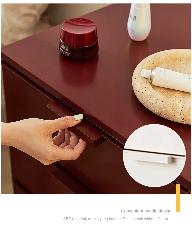 Mobile Storage Bedside Table, Creative Storage Rack, Multi-purpose Living Room, Large-capacity Cabinet on Wheels