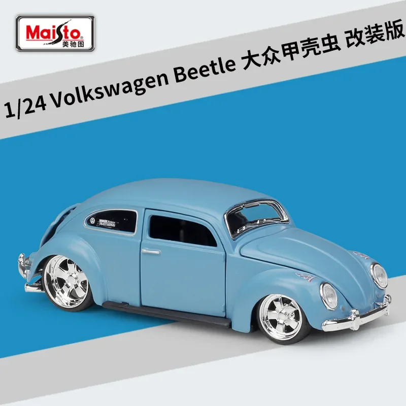 

Maisto 1:24 Volkswagen Beetle Modified Version Simulation Alloy Car Model Toy Products Collection Ornaments Gifts B242