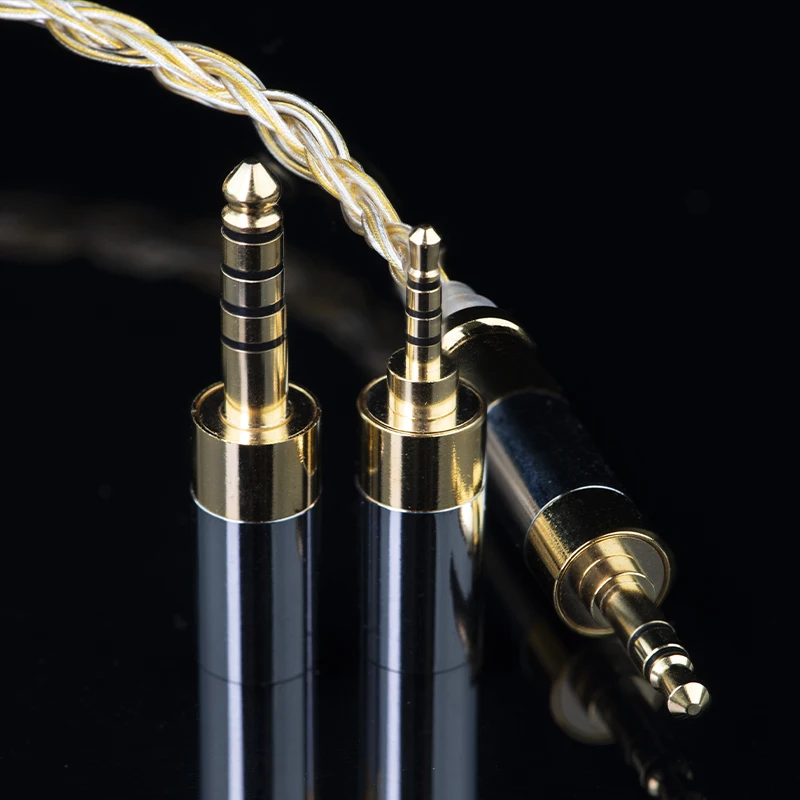 EPZ Canary HIFI イヤホン IEM ケーブル 2.5/3.5/4.4mm ゴールド