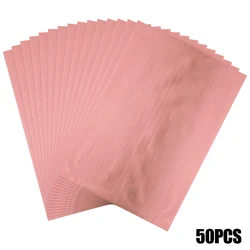 Holographic Toner Reactive Foil Sheets for DIY Card Crafting - 50 Pack (10)