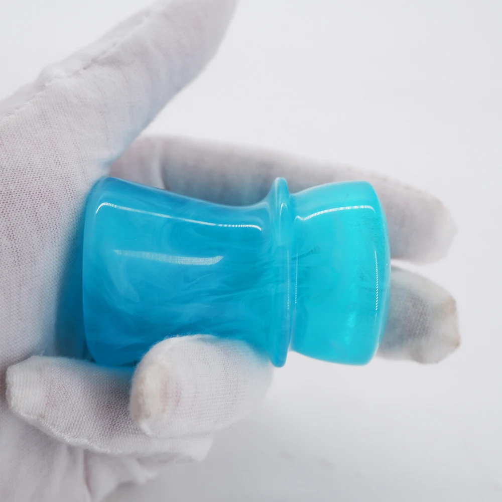 GDMG-فرشاة حلاقة بمقبض راتنج الثلج ، أدوات لحية الرجال ، أدوات صالون الحلاقة الاحترافية