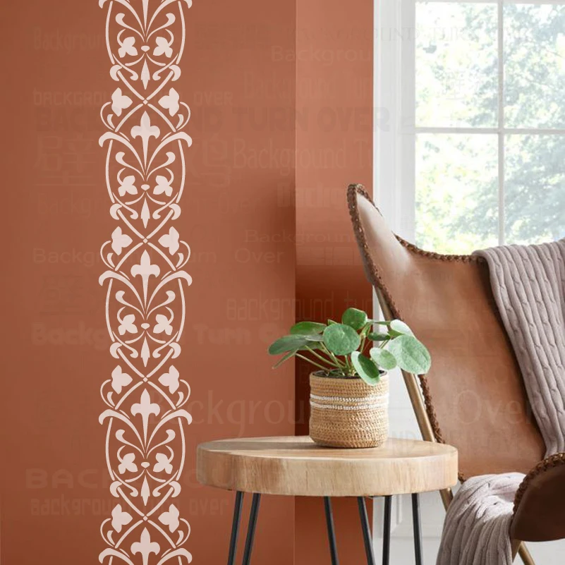 Wall Stencils Border Stencil Pattern Reusable Template for DIY wall