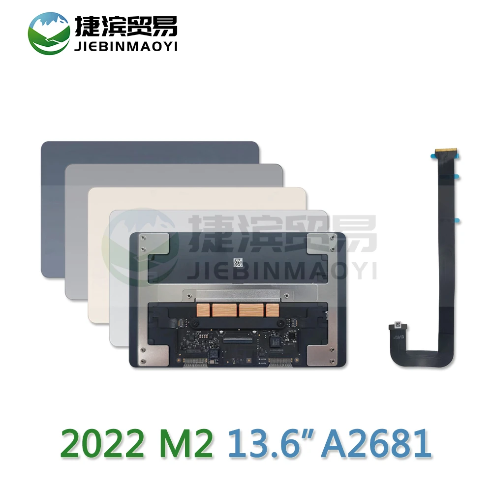 Nuovo A2681 Per Macbook Air Retina 13.6 "M2 Force Touch Trackpad Touchpad Grigio Argento Starlight Midnight Color Emc4074 2022 Anno