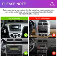 Podofo 7 ''6 + 128G autoradio pour VW/PASSAT/GOLF/SCIROCCO lecteur multimédia Navigation Carplay Android Auto WIFI BT RDS Audio de voiture 2