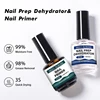 15ml Nail Primer Nail Prep Dehydrate Kit With 7ml Base Gel Top Coat Long Lasting Nail Art No Need Of UV LED Lamp Gel Polish Set 3