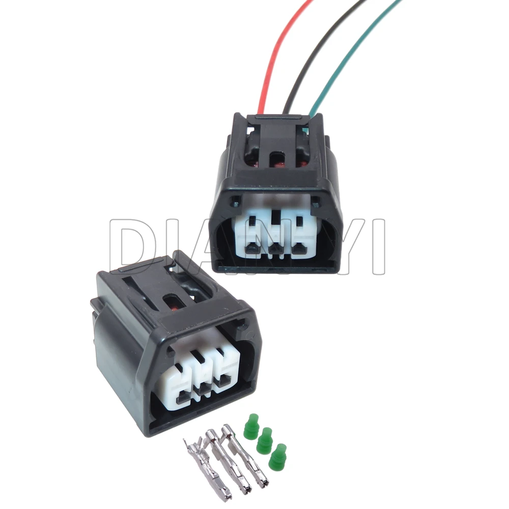 

1 Set 3 Way Auto Wire Cable Socket 6189-7831 90980-12D13 Car Low Current Waterproof Connector with Cables