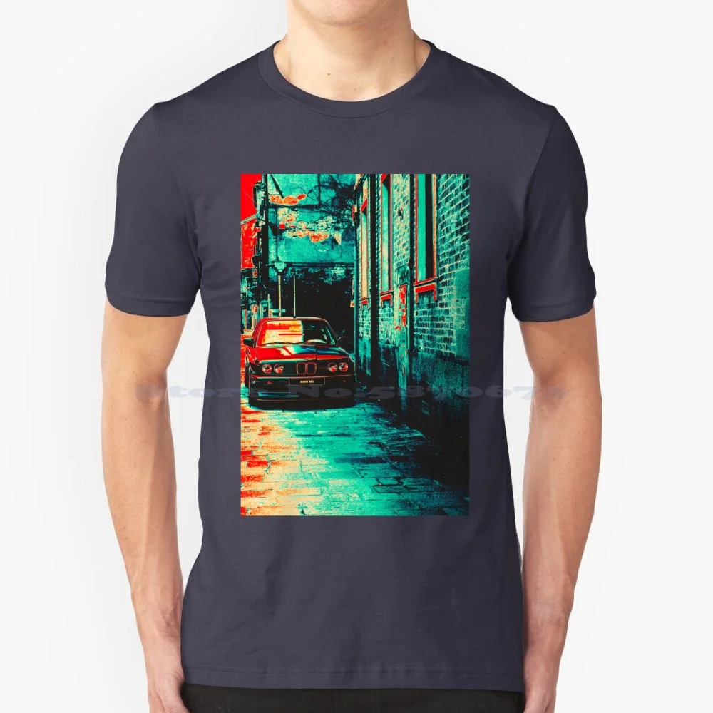 E30 M3 T Shirt 100% Cotone Tee M3 Gt Sport E30 Gran Turismo Ps4 Sim Runner Car Art Vintage Classic Race Automotive 2049