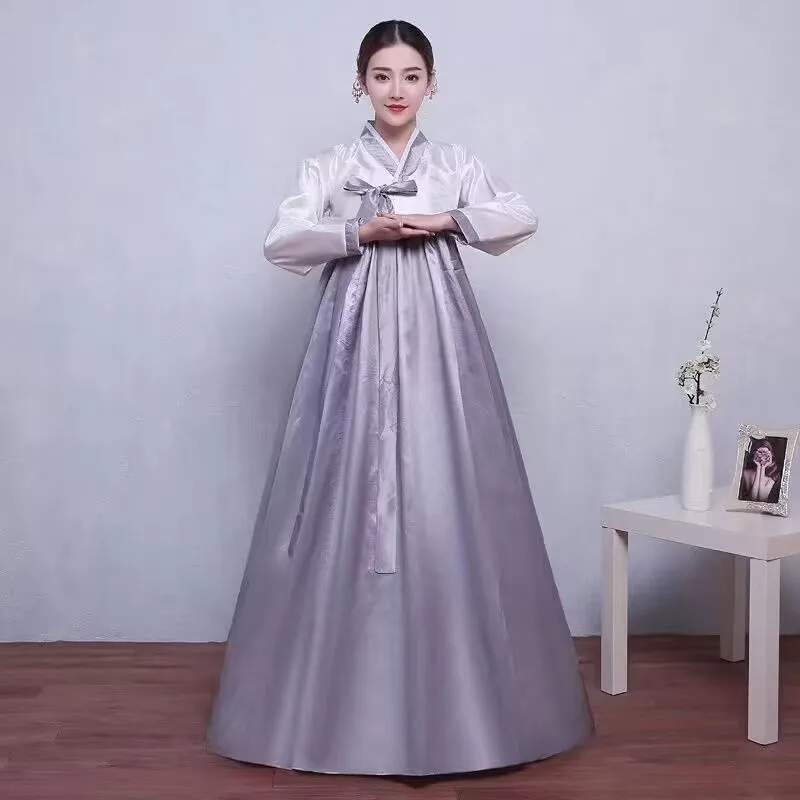 Female Traditional Hanbok Korean Dress Lady Palace Korea Wedding Dance Costume Hanbok Women Oriantal Dance Costume For Stage