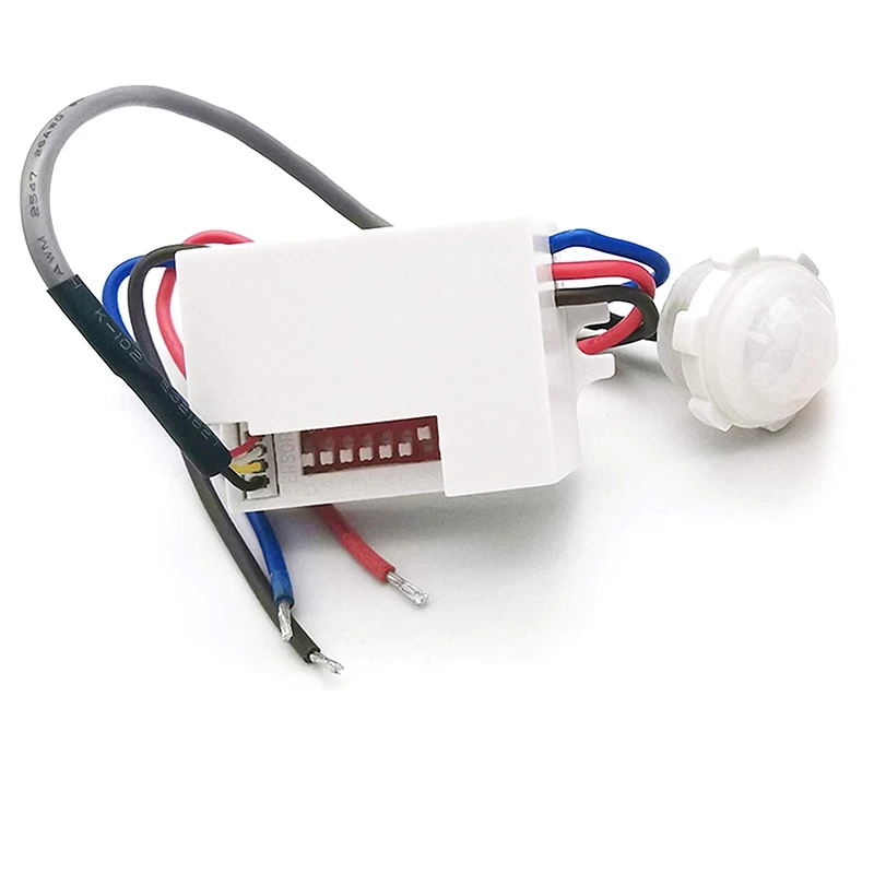 

Установка потолочного светильника RISE-PIR для монтажа в помещении, инфракрасный датчик движения с радиусом действия до 6 м/360 градусов