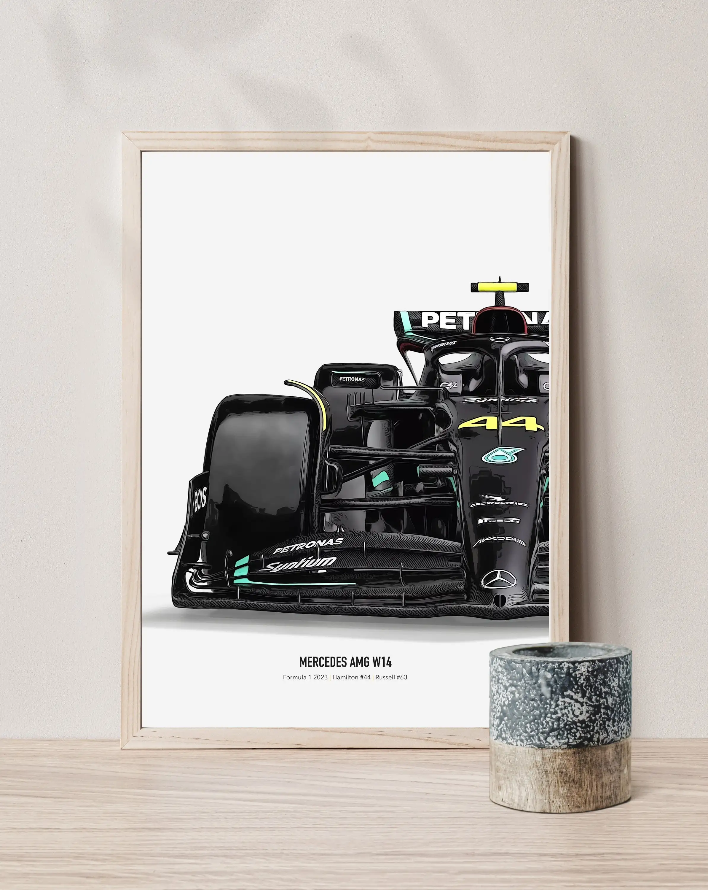 Lewis Hamilton Poster 18 X 24 - Lewis Hamilton Print