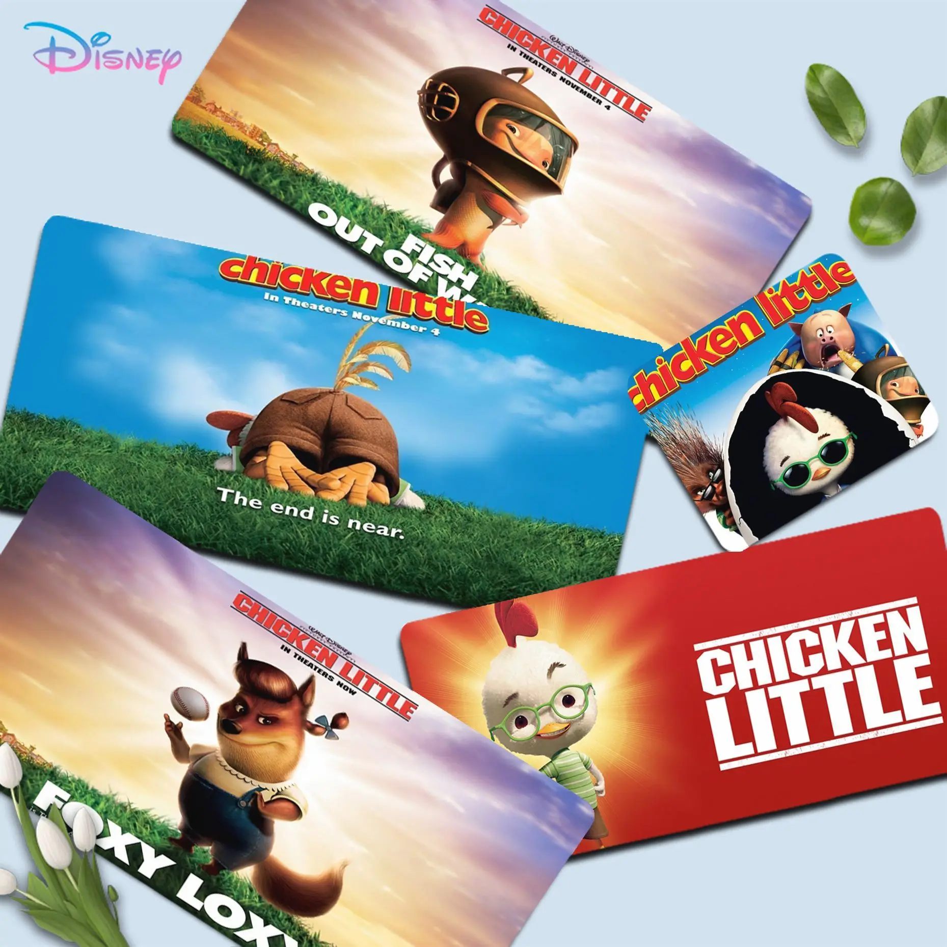 

Disney Chicken Little Mousepad Cute Natural Rubber Gaming mousepad Desk Mat Size for Game Keyboard Pad for Gamer
