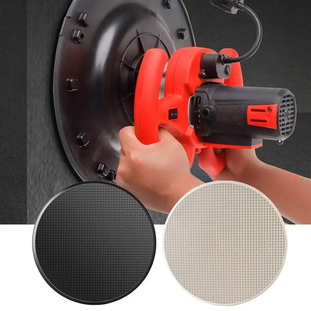 ABS Wall Grinding Disc Black White Floor Smoothing Cement Trowel Plate Thicken Widen Ultra Soft Sander Tool Smoothing Surface