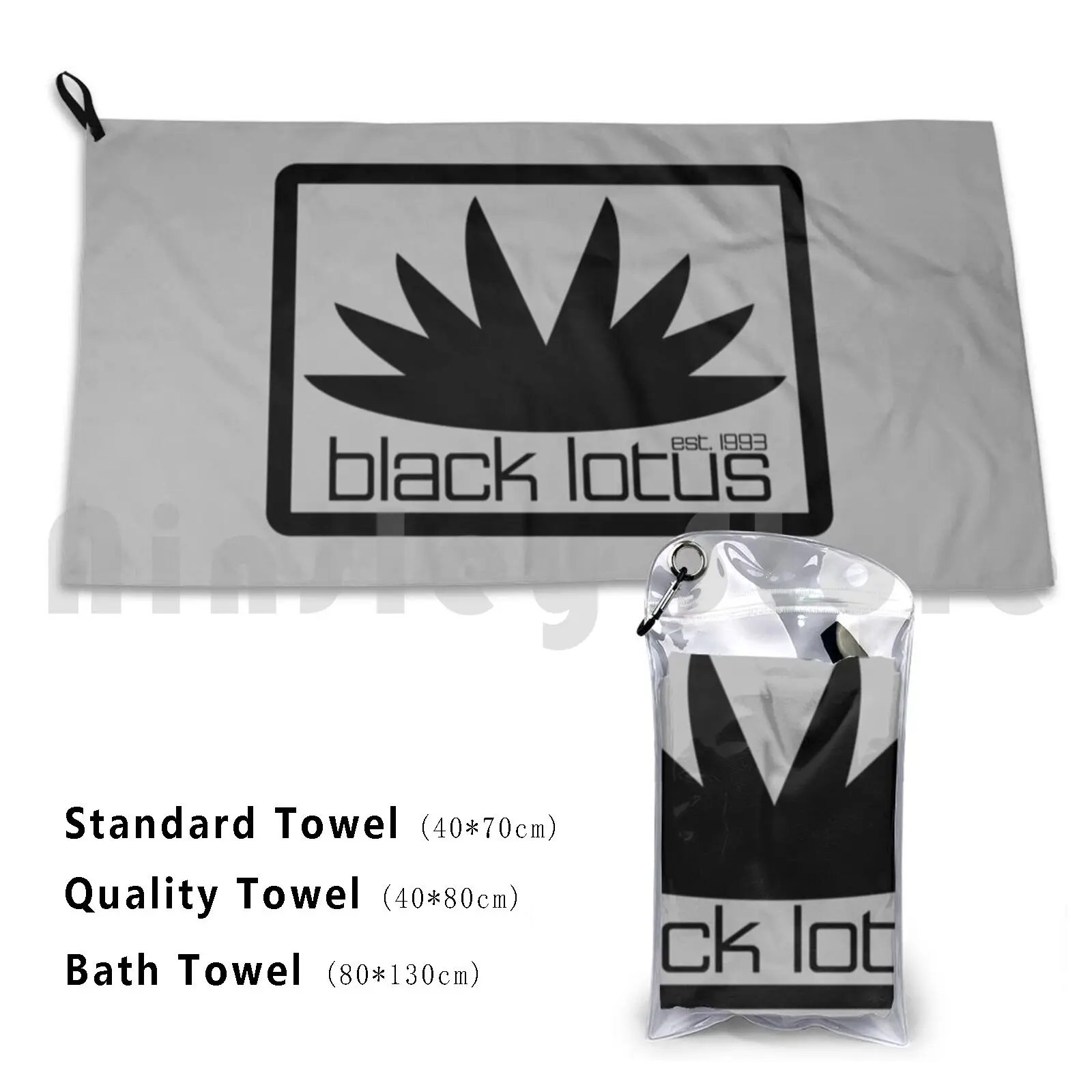 Asciugamano Da Bagno Di Loto Nero Cuscino Da Spiaggia Black Lotus Black Lotus Magic Artefatto Ttrpg Ccg Fantasy Athletic Nerd