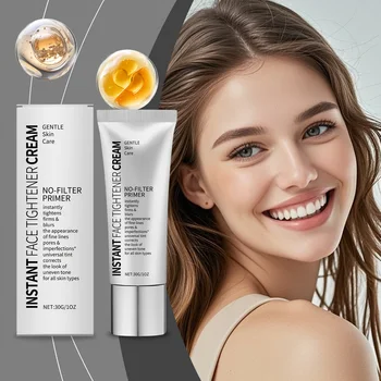 Primer Viso, Base Trucco Idratante, Correttore, Controllo Oleosità, Riduzione Pori e Linee Sottili, Primer Idratante Acido
