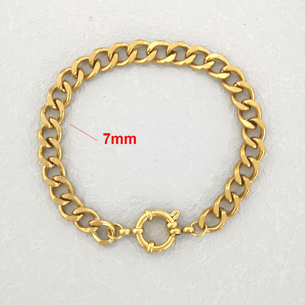 Y0010 7mm Gold