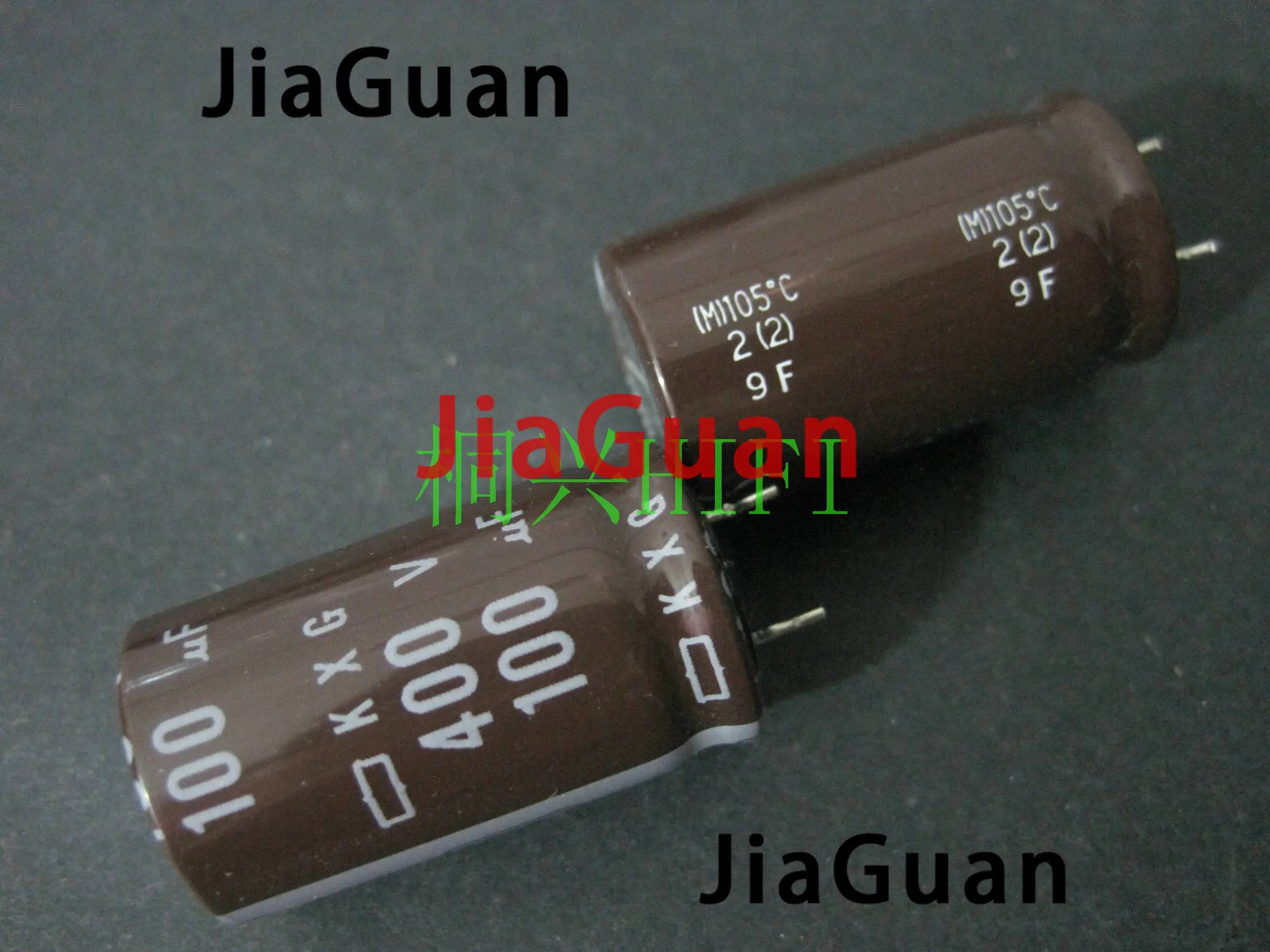 10X 100mF 100UF 400V 105°C Elko R7,5 18x31,5mm Jianghai