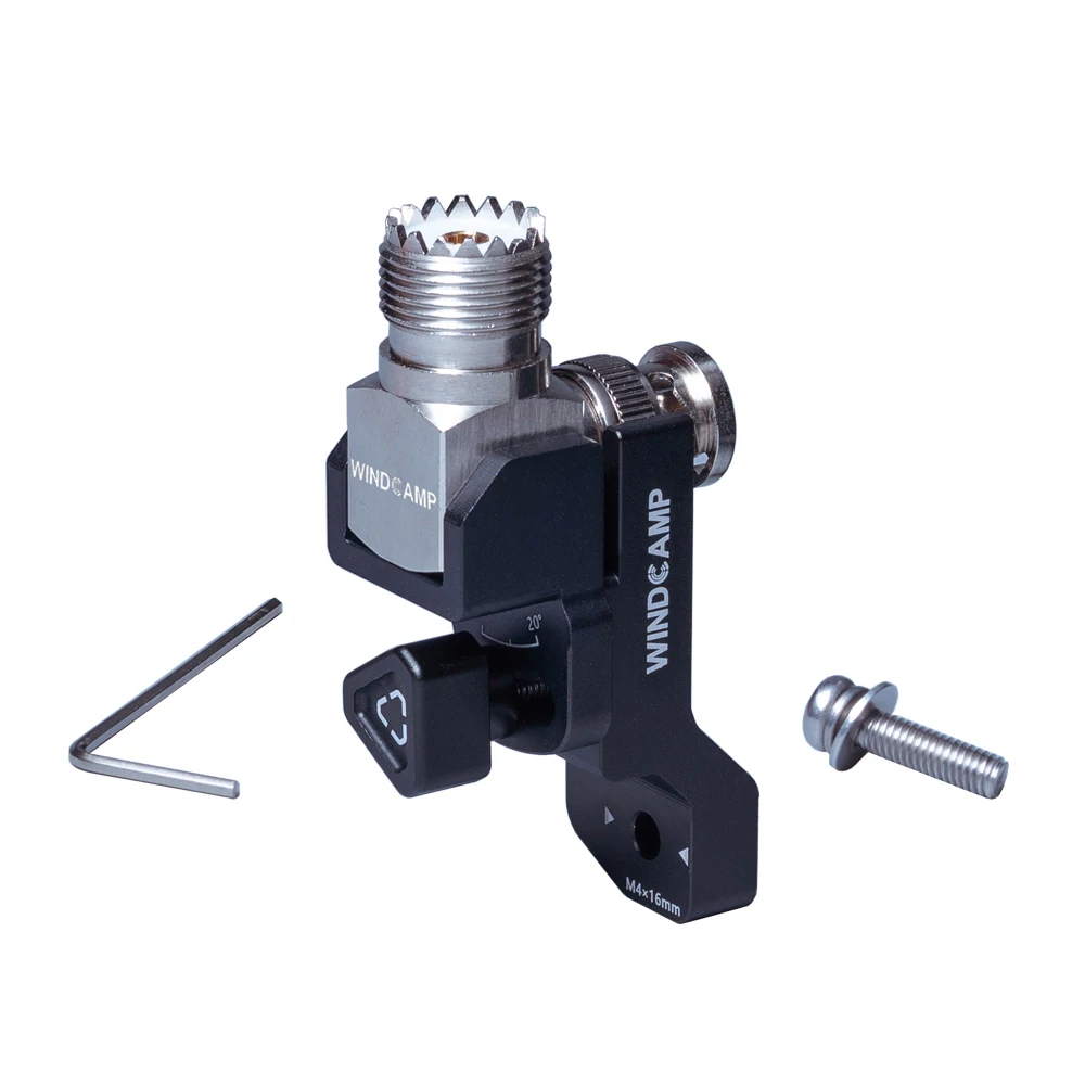 New RC-2 CNC Aluminum Alloy Antenna Bracket ICOM Aikemu IC-705 Shortwave Radio Dedicated Compatible Adapted for ARK-705 Shield 2
