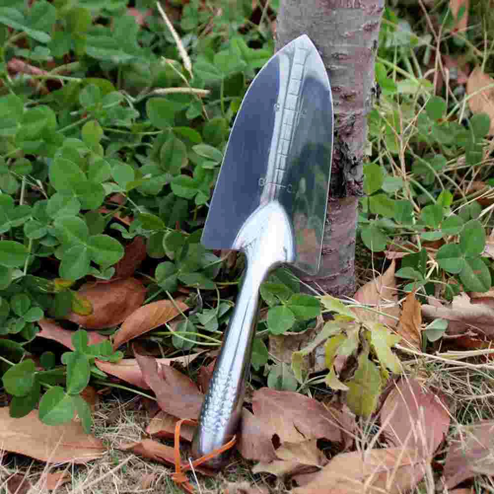 Stainless Steel Plants Hand Spade Household for Garden on Foot Small Planting Handheld Forged Weeding