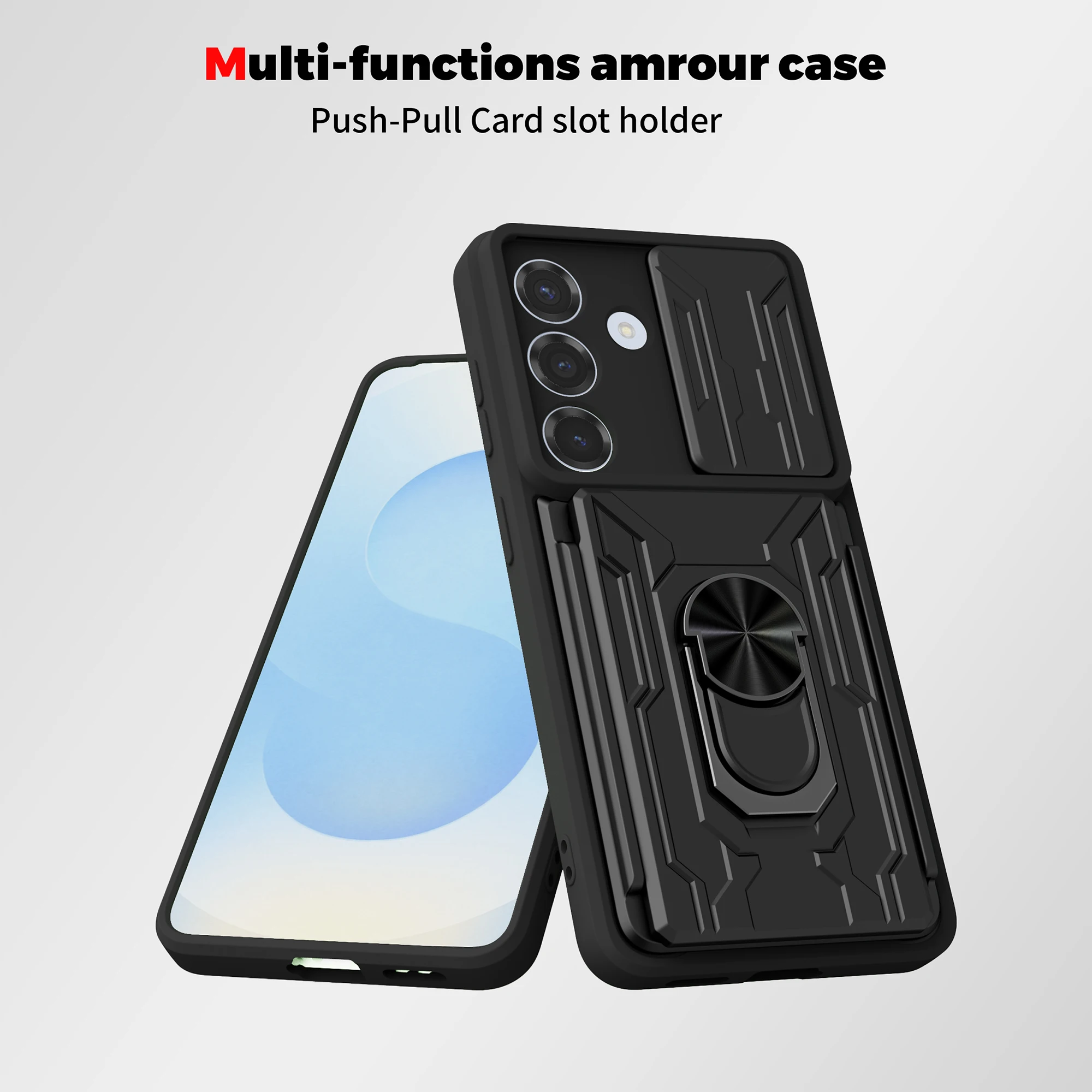 Elegant Card Holder Fashion Hard Case - Stylish Protection