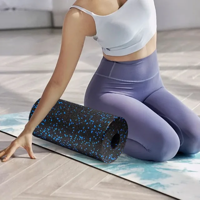 Foam Roller Massage Column High Density Exercise Roller Multi-Function EPP Hollow Massage Roller Non Slip for Yoga Pilates 5