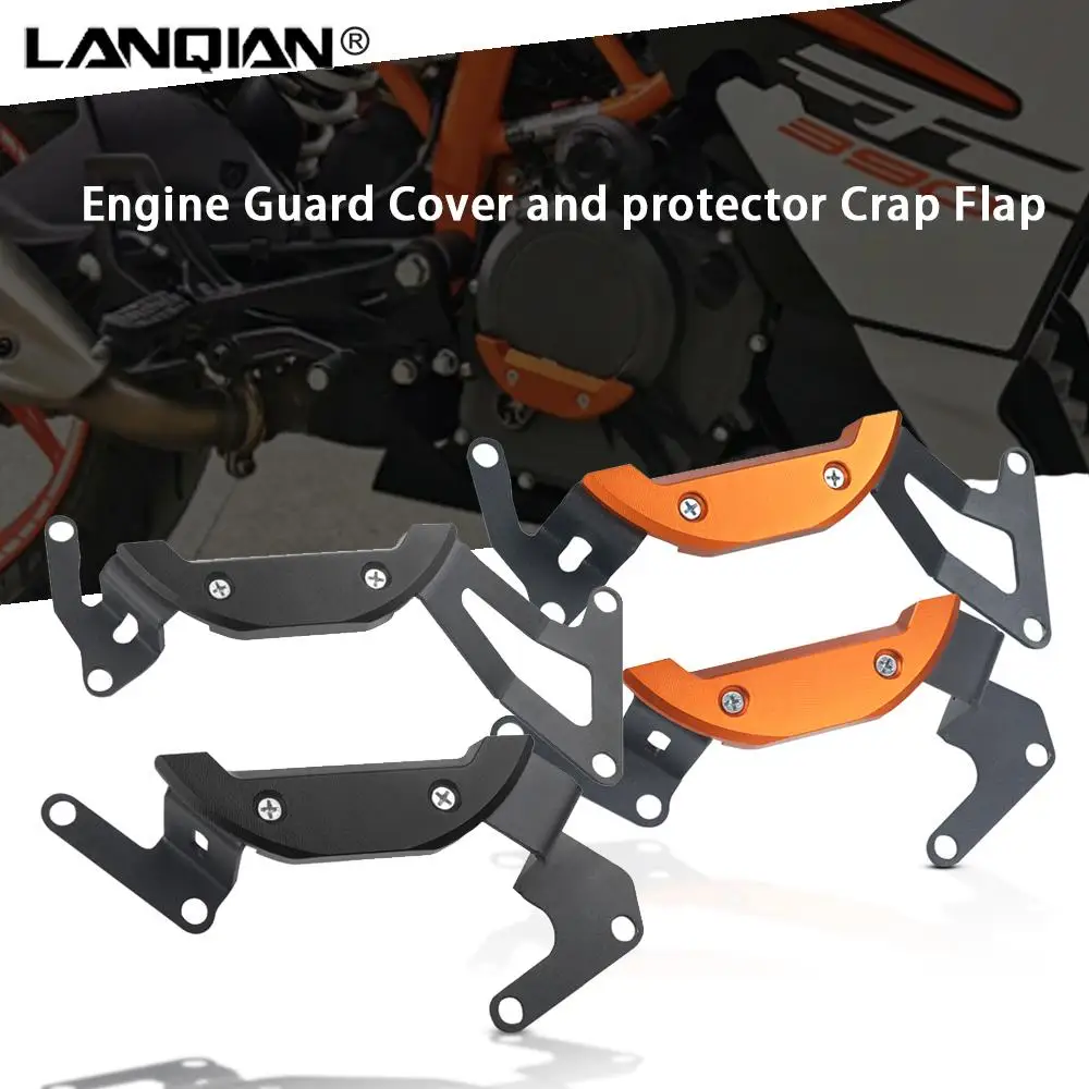 

Motorcycle Engine Guards Case Slider Cover Protector Crap Flap For 250 390 RC250 RC390 2017 2018 2019 2020 Accessories